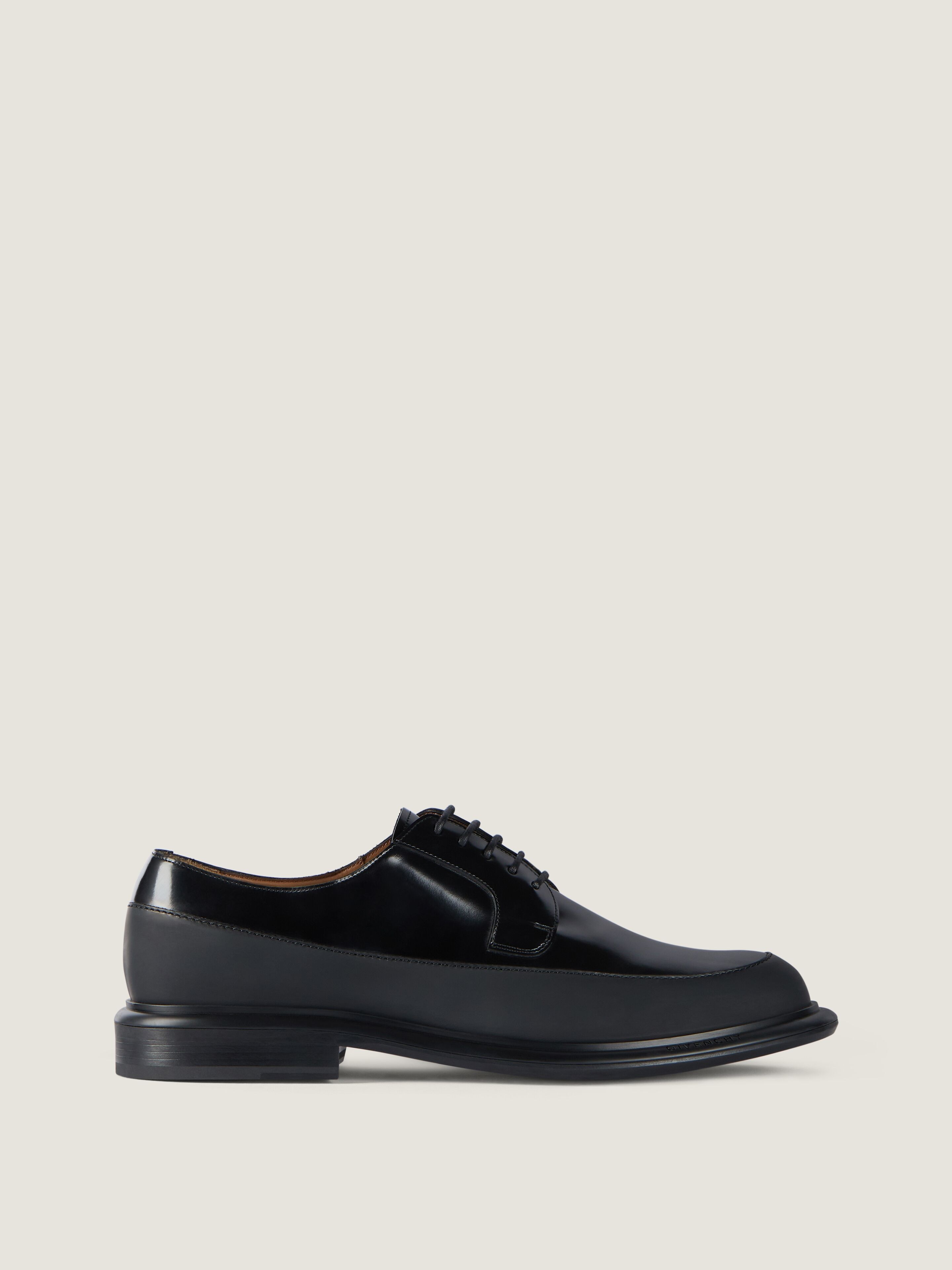 Gent derbies in leather